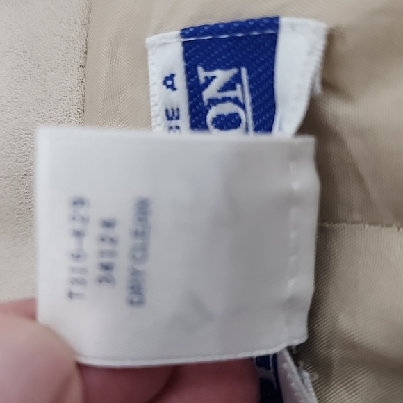 Pendleton Khaki Button Up Blazer Jacket Size 18 - Picture 10 of 10